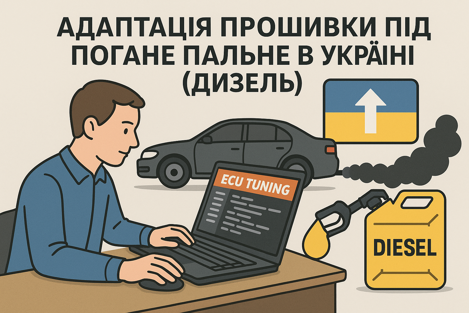 Адаптація прошивки під погане пальне